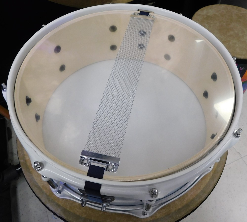 Sawtooth 5"x14" Command Wood Shell Snare Drum - White