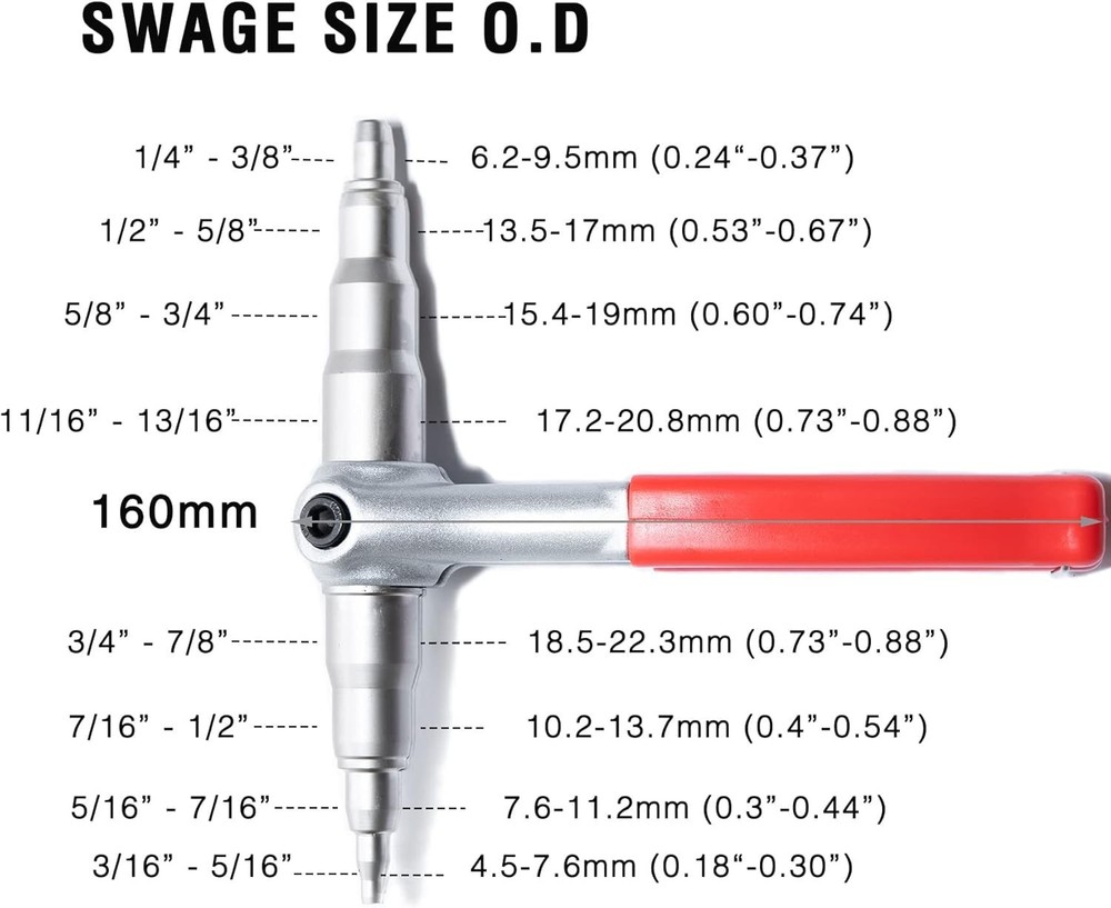 High-Quality Copper Pipe Expander Tool for HVAC & Refrigeration Projects