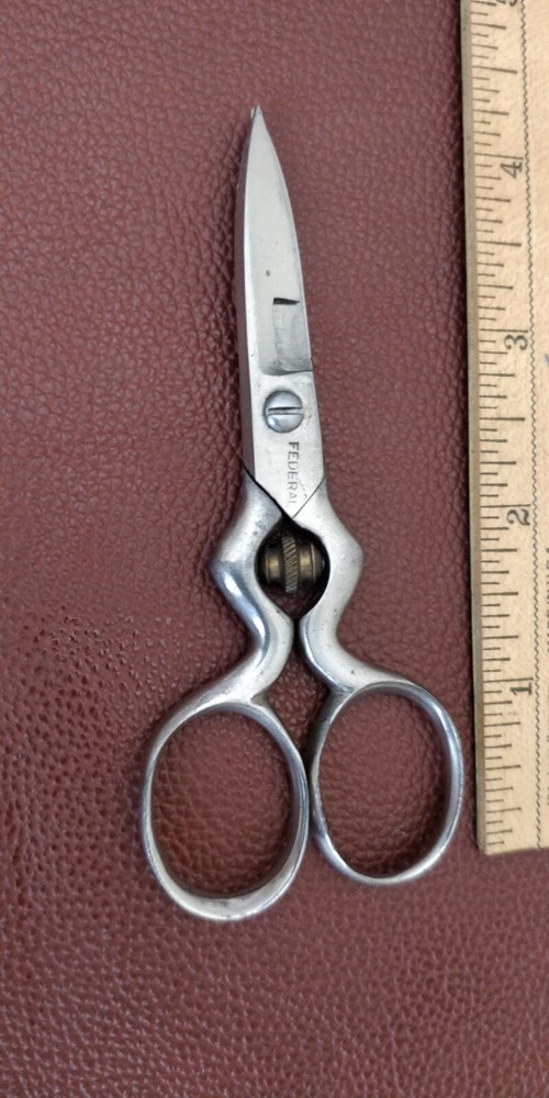 FEDERAL 174 Buttonhole Scissors - Vintage Button Hole Scissors