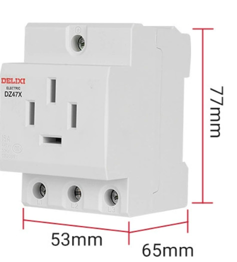 Delixi AC30 Modular Socket DZ47X416