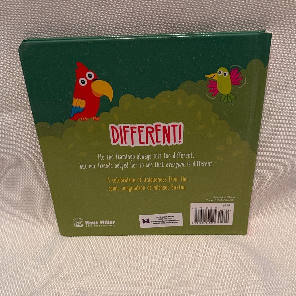 Different! Children's Book by Michael Buxton
