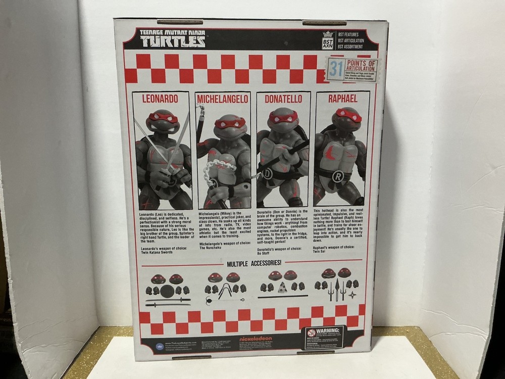 BST AXN - EXCLUSIVE/BEST PIZZA TMNT 4-PACK