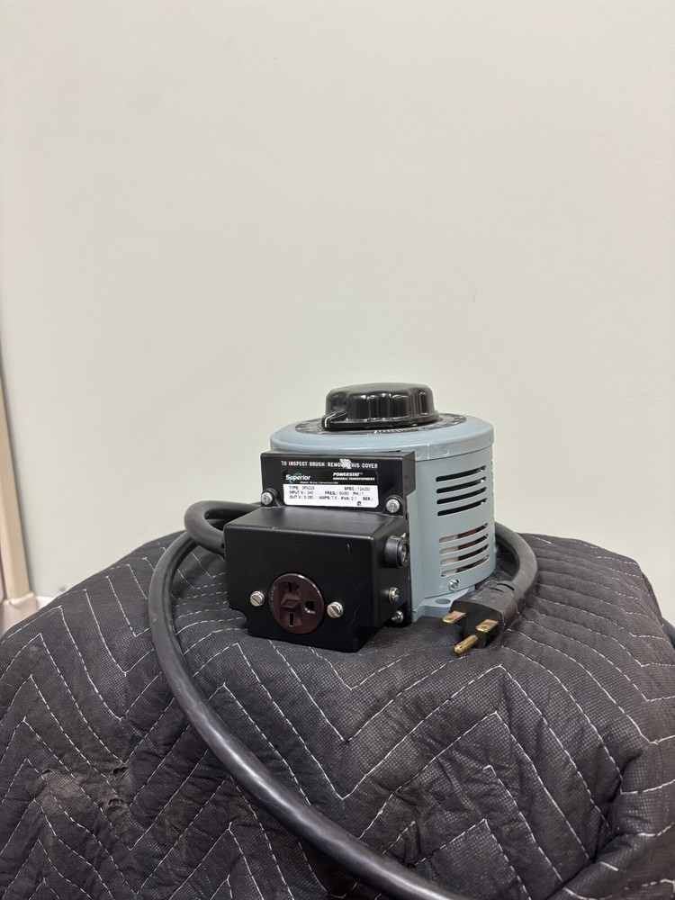 Superior Electric Powerstat Variable Transformers