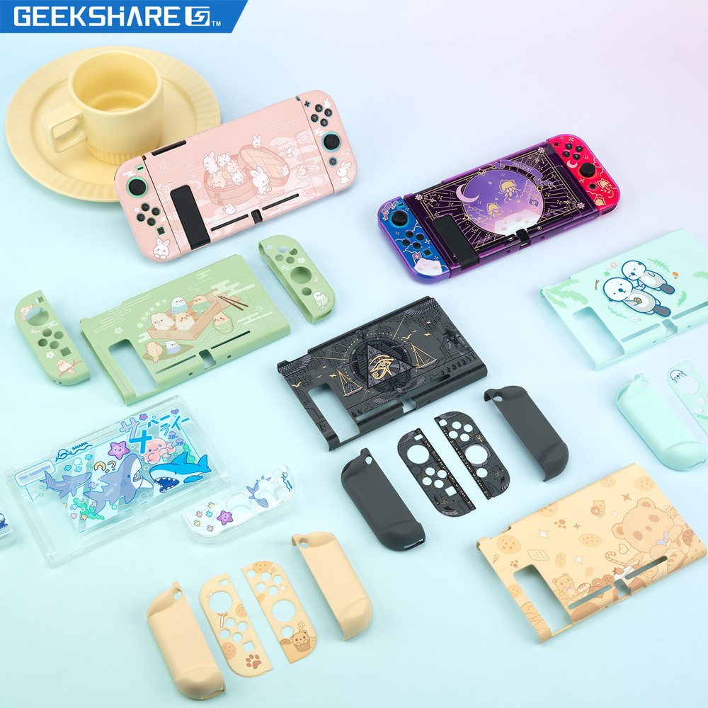 GeekShare Nintendo Switch Protective Case PC / TPU Slim Shell Case Cover