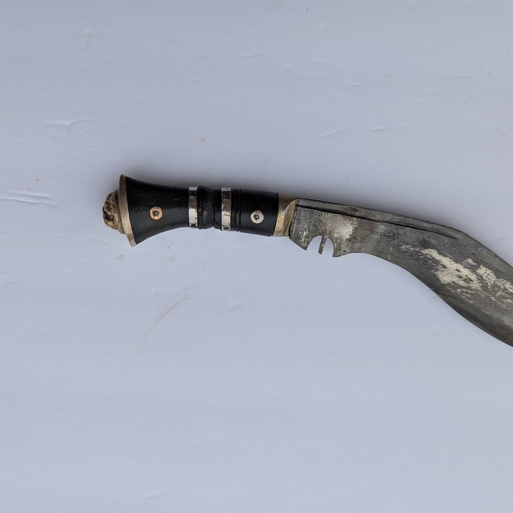 Vintage Kukri Knife w/ Leather Sheath