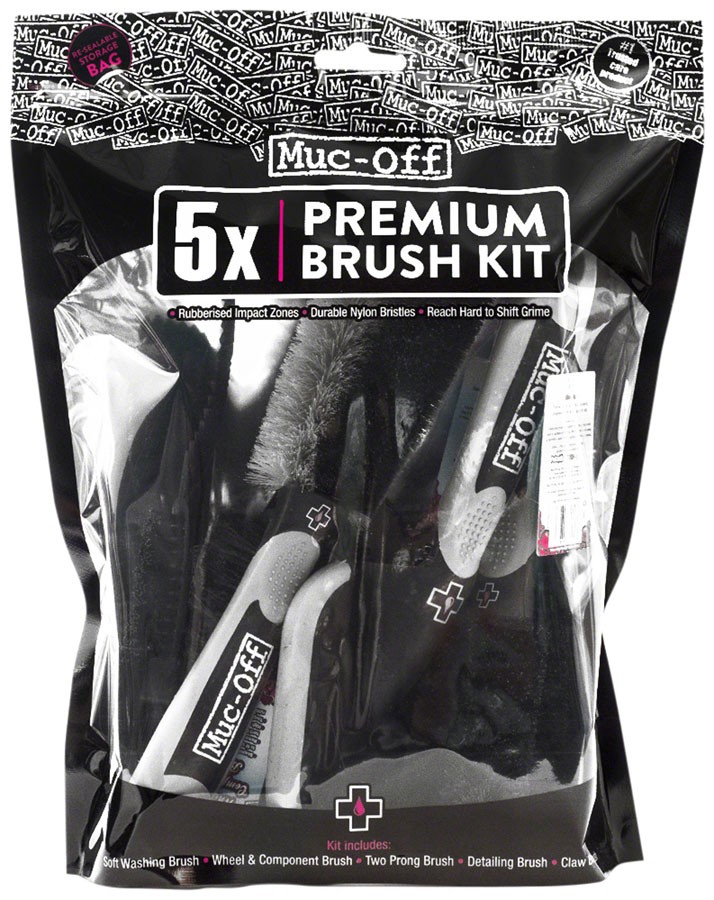 Five Brush Set - Muc-Off Five Brush Set - Cleaning Tool