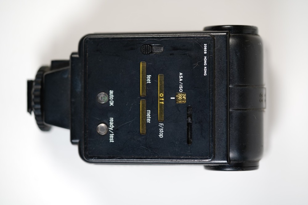 Sunpak (2392B) Auto 144 Thyristor Mountable Camera Flash With Instructions