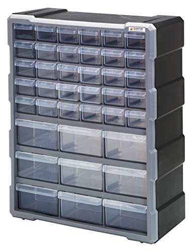 Quantum Storage Systems 39-Drawer Cabinet, Model# PDC-39BK