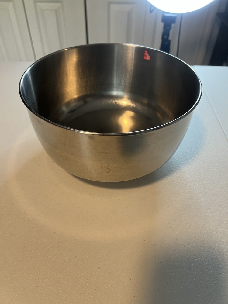 Sunbeam placement stainless steel mixer bowl
