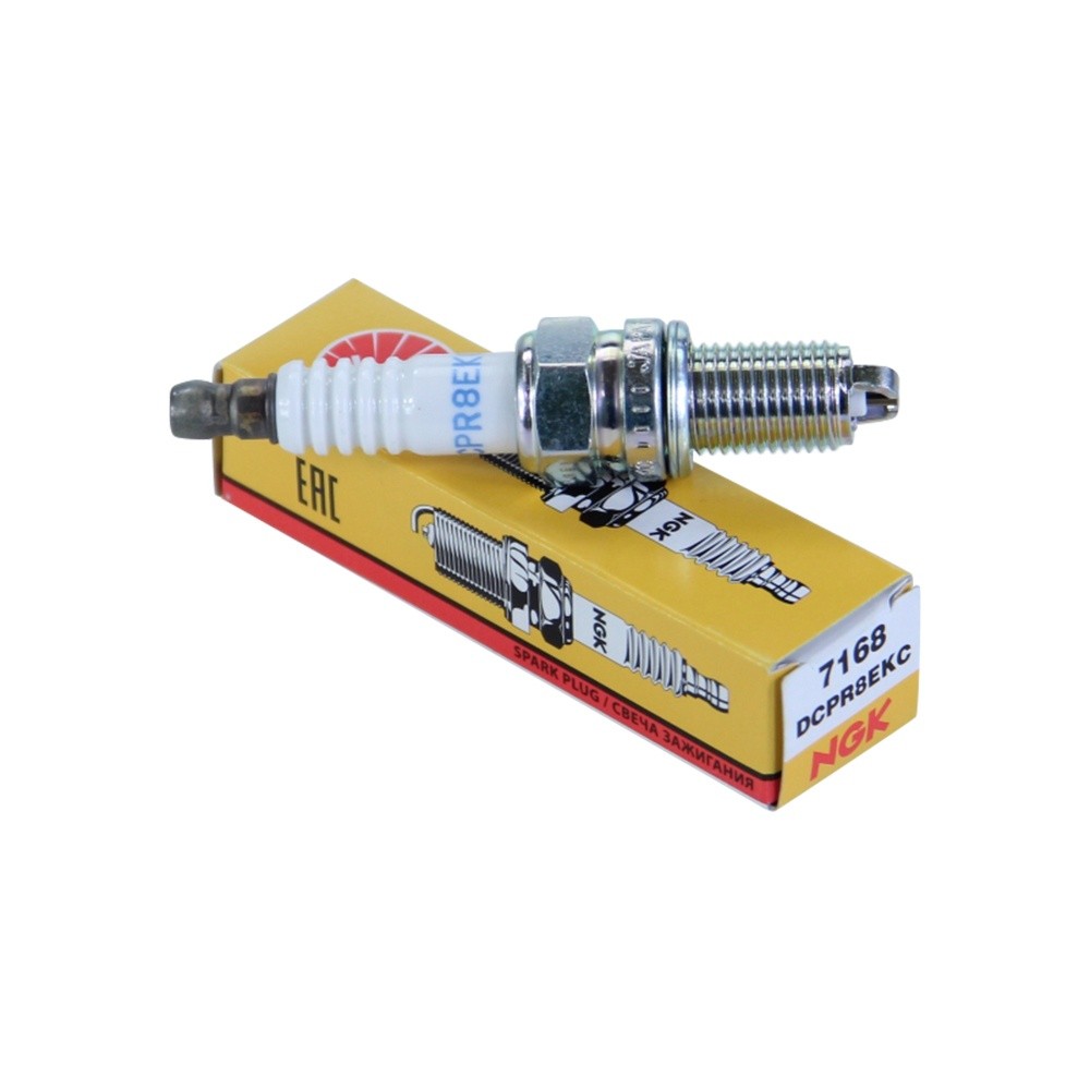 Spark plug DCPR8EKC, type 7168 by NGK, 3 pieces