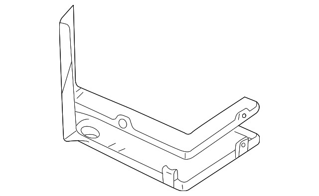 Genuine Mitsubishi Battery Tray MR565177