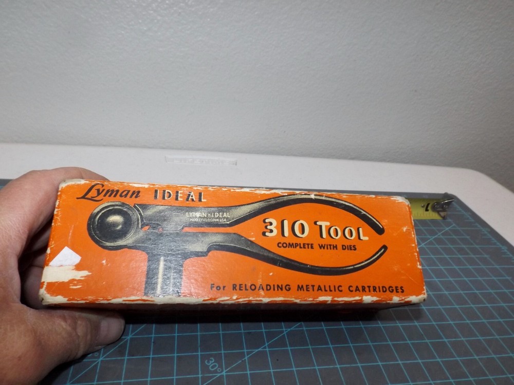 Vintage Ideal Lyman 310 Reloading Tool  w/ 270 Win dies