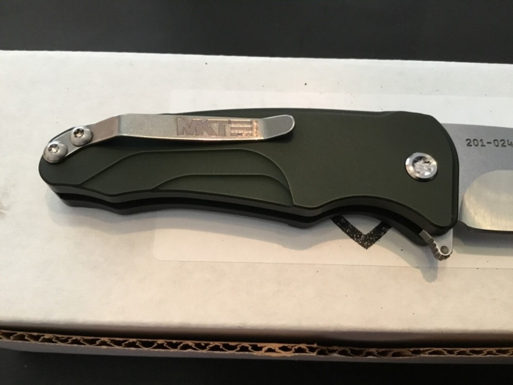 Custom Medford Knife Smooth Criminal Button Lock Flipper Folder Folding Knife