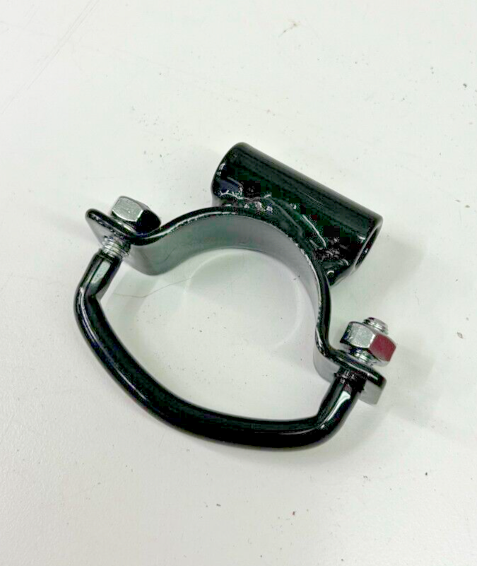 Black Universal Solo Seat Hinge Pivot Bracket U BOLT ON mount chopper bobber