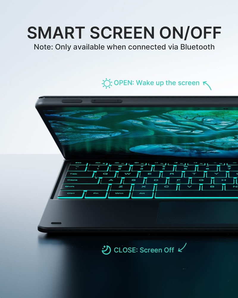 typecase Surface Pro 9 Keyboard, for 11/10/9/8/X, Matte Black