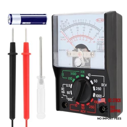 ChgImposs Mini Analog Multimeter Electric AC/DC Current OHM Decibels Voltage
