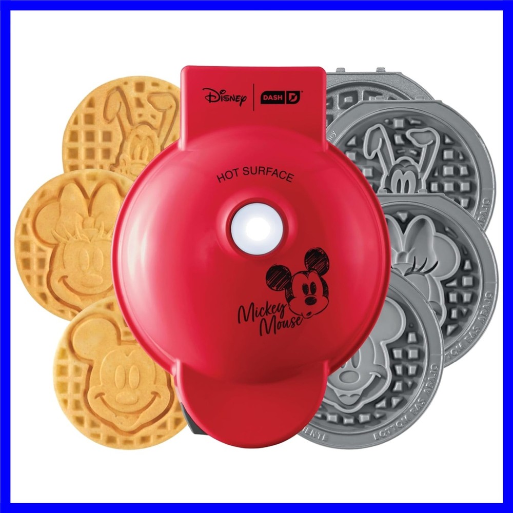 Disney | MultiMaker Mini Maker System - Electric Waffle Maker & Swappable Pla...