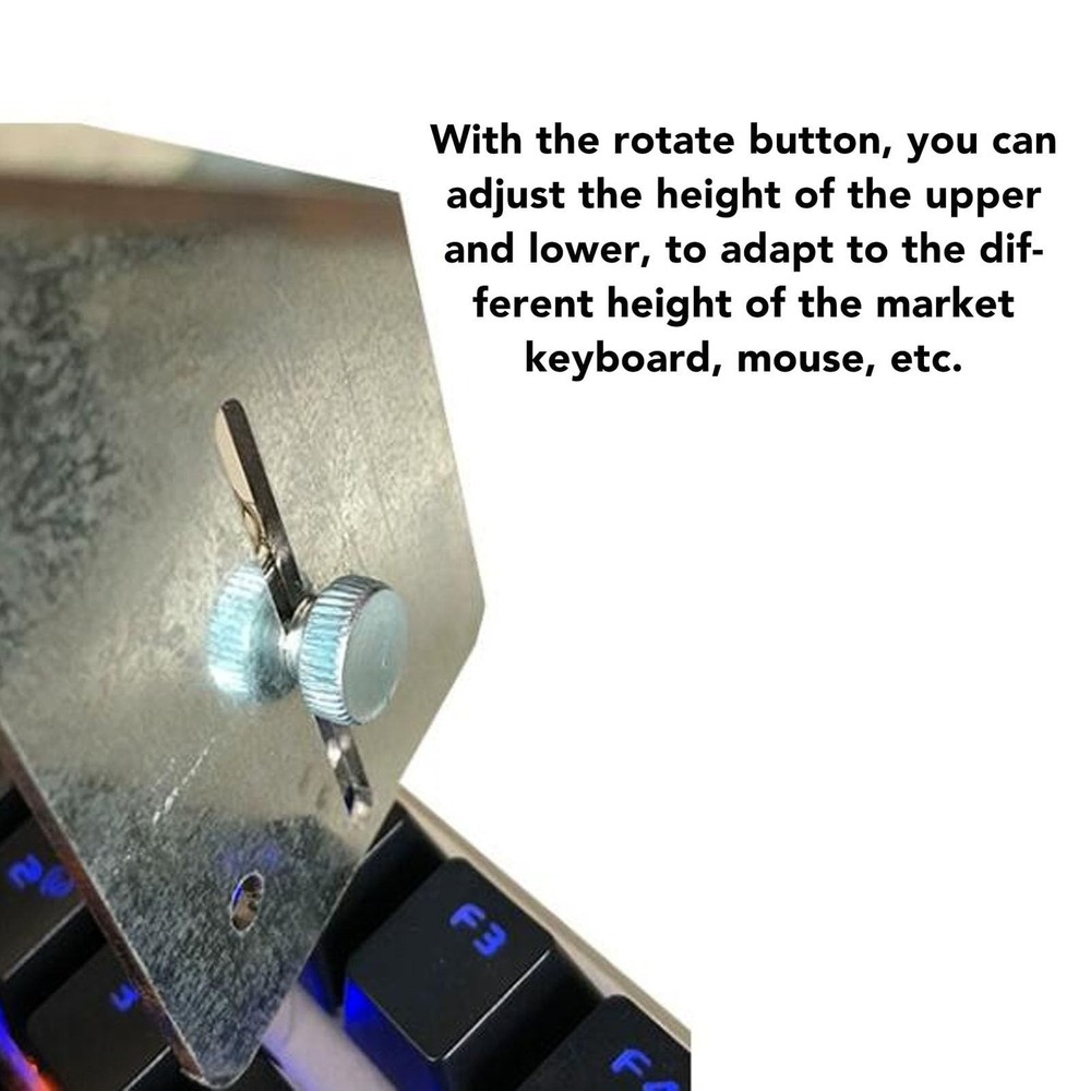 Computer Keyboard Clicker, Adjustable Physical Clicker Auto Random Click, Mou...