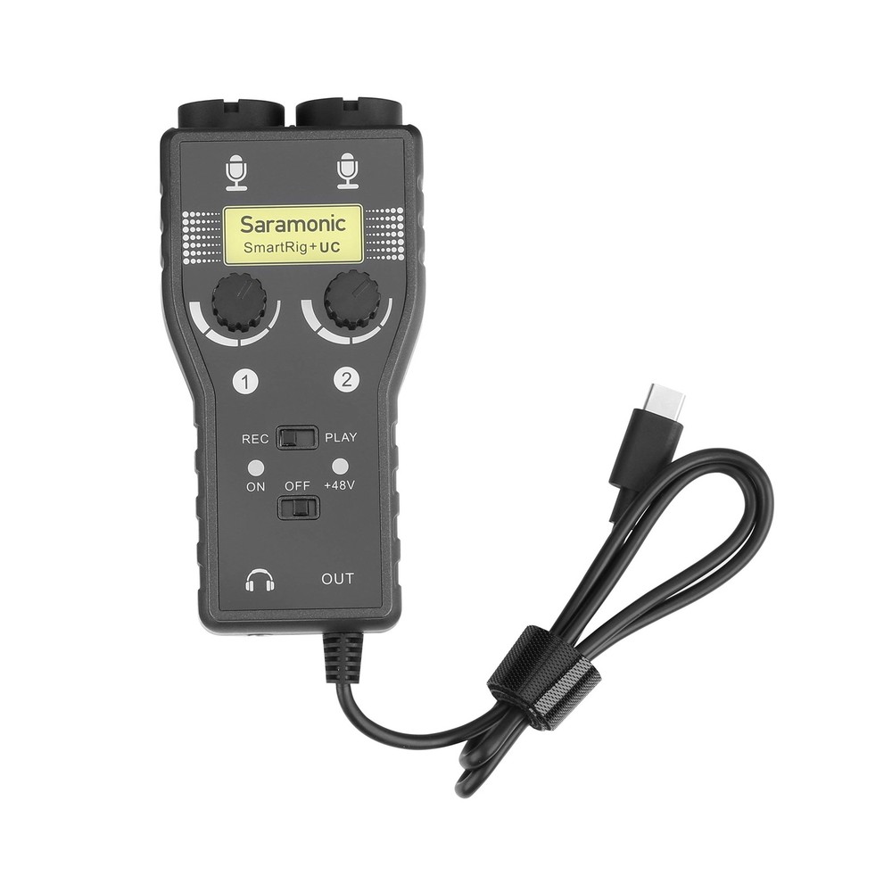 Saramonic SmartRig+ UC Two-Channel Audio Interface for USB Type-C Android Dev...