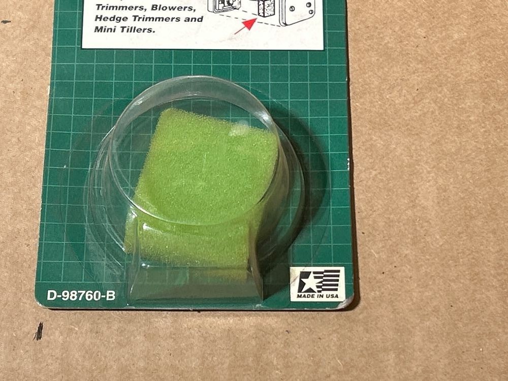 Homelite D98760B Air Filter