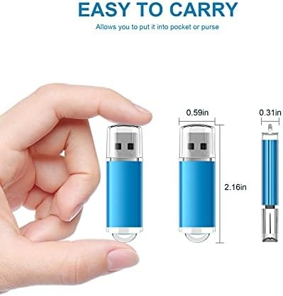TOPESEL 64GB USB 3.0 Flash Drive 2 Pack