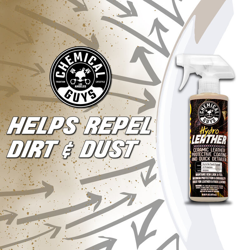 Chemical Guys - HydroLeather Ceramic Leather Protective Coating & Quick