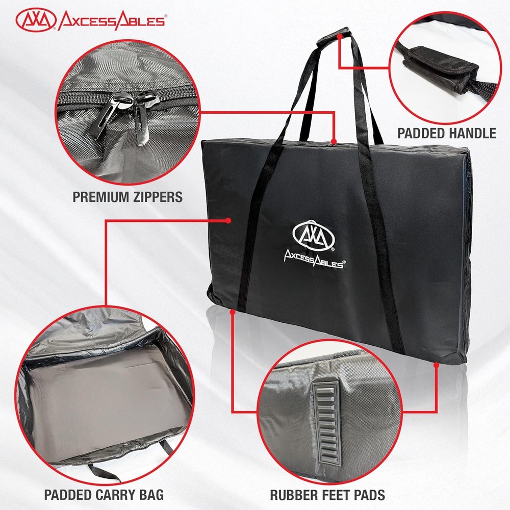 Portable DJ Table Mobile Mixing Console Workstation Event Desk