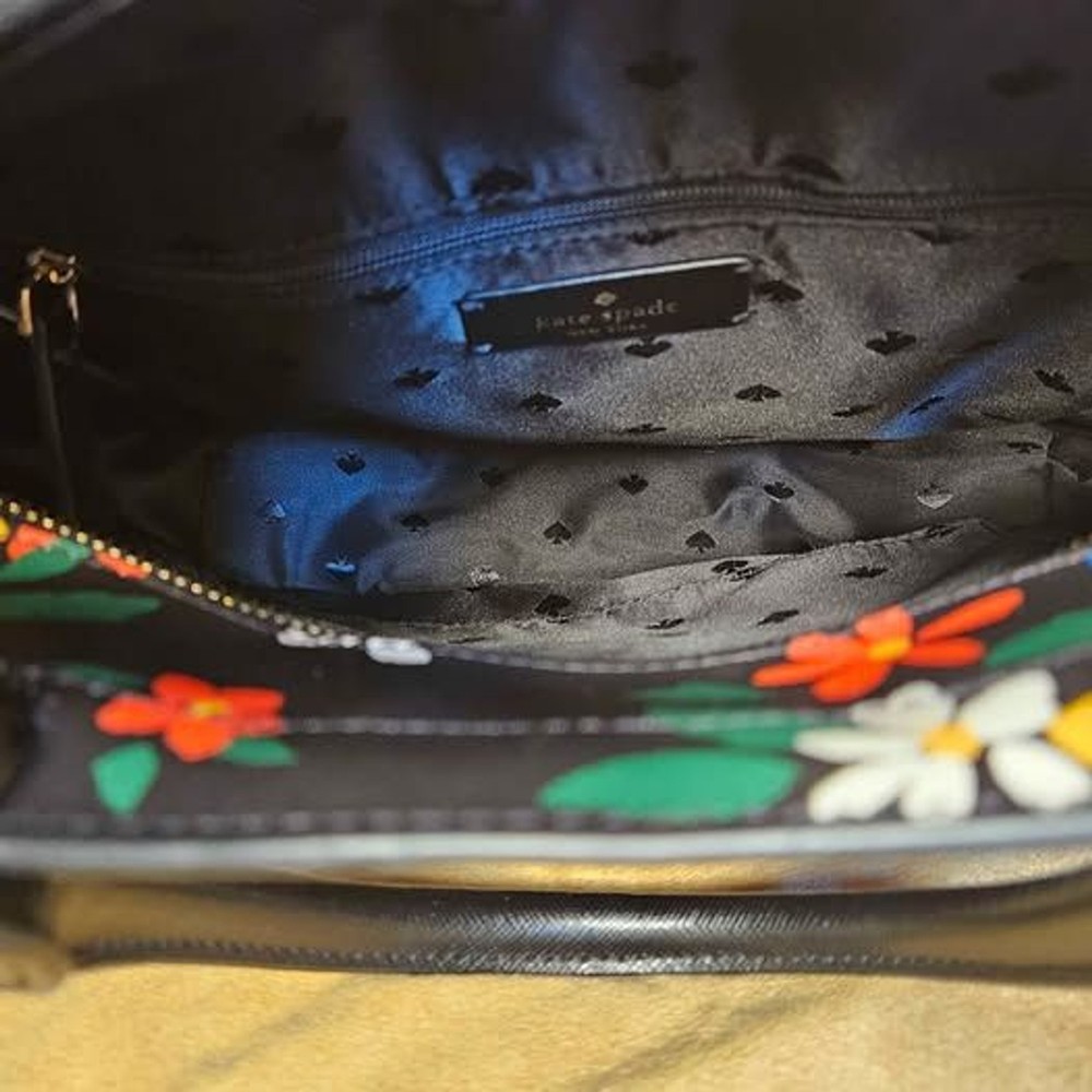 Kate Spade Staci Medium Satchel + Floral Wallet Set