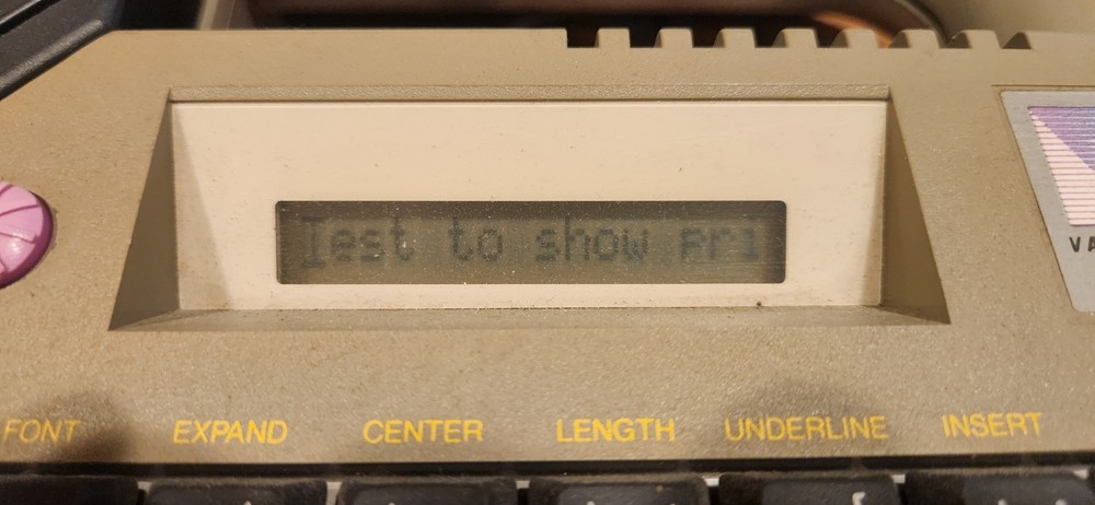 Vintage Accent Labeling System Label Maker Keyboard System S w/ label cassettes