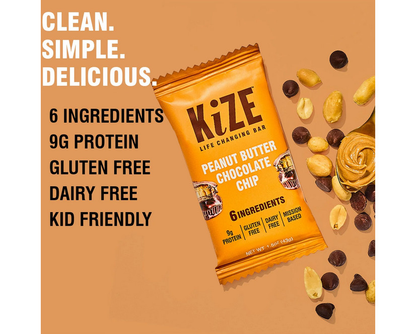 KiZE Life Changing Bar Variety Pack, 12 pk.