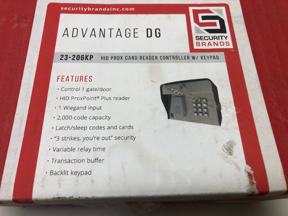 Security Brands 23-206KP – HID Prox Card Reader Controller With Keypad