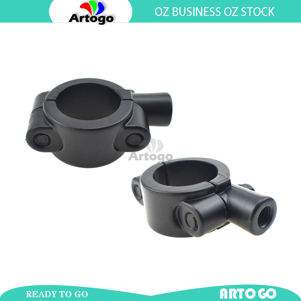 M10 10mm THREAD MOTORCYCLE MIRROR ADAPTER HOLDER MOUNT CLAMP 7/8" 22mm HANDLEBAR