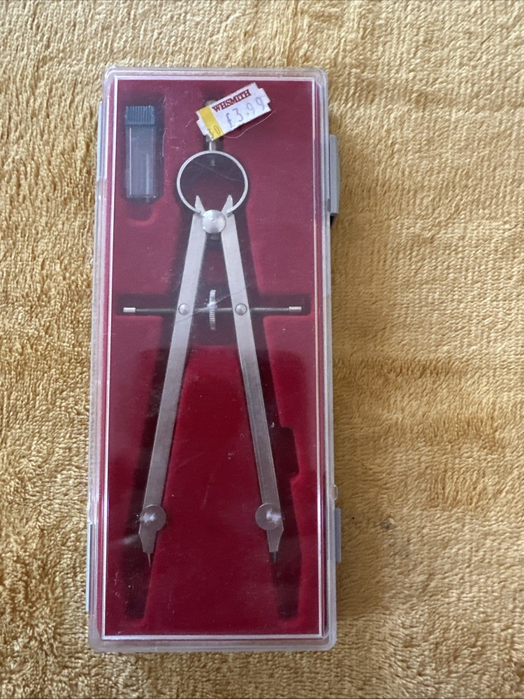 Vintage WH Smith Compass Technical Maths Set