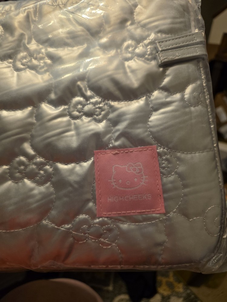 Hello Kitty Padded Notebook Pouch (13inch/silver)