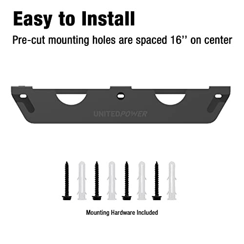 Angle Grinder Holder - Angle Grinder Rack/Stand Storage Rack with Cord 2 Bay