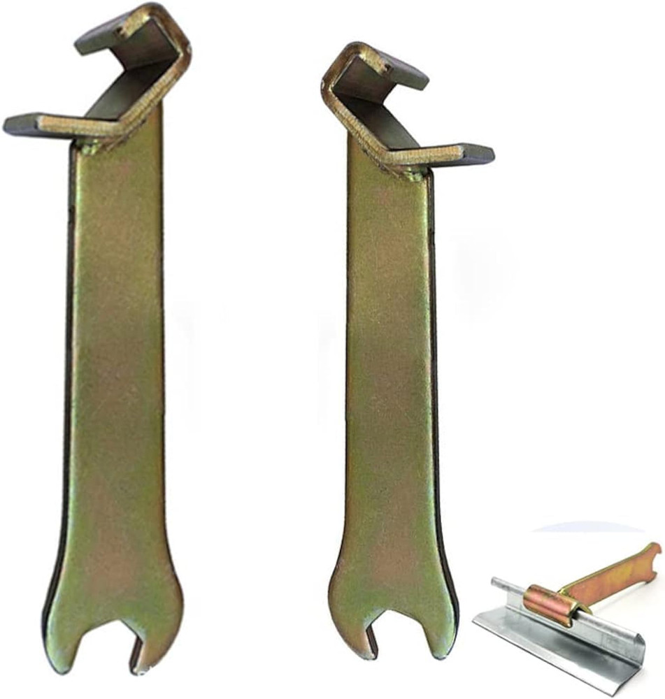 2-Pack Heavy Duty Cleat Lever Lock Tools for TDC/TDF/HVAC Duct Clamping