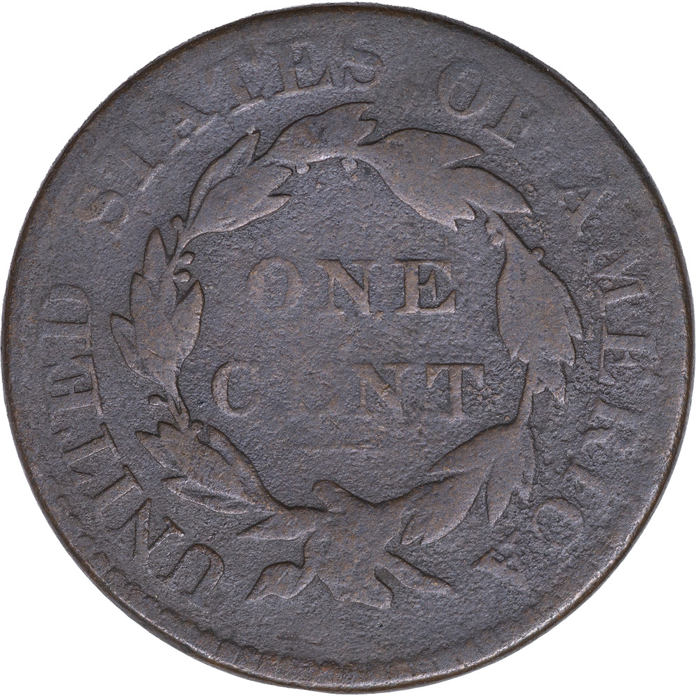 1820 Large Cent Sm. Date ~ VG
