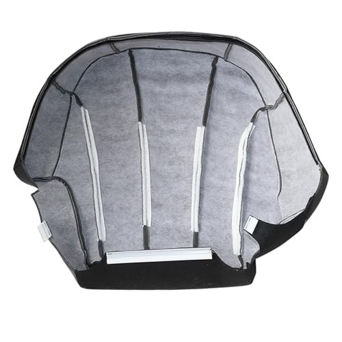 Cloth Driver Side Bottom Replacement Seat Cover Dark Gray Compatible with