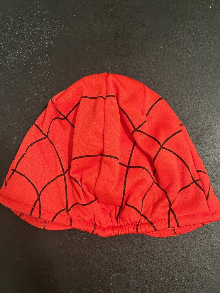 Marvel Spiderman Halloween Hat Partial Mask KIDS One Size Fits Most
