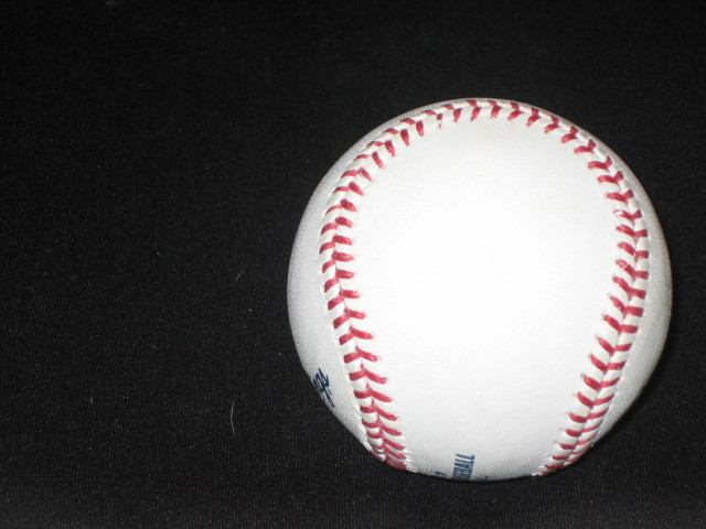 MATT GARZA DEVIL RAYS LEGEND AUTHENTIC HAND SIGNED AUTOGRAPHED OML BASEBALL