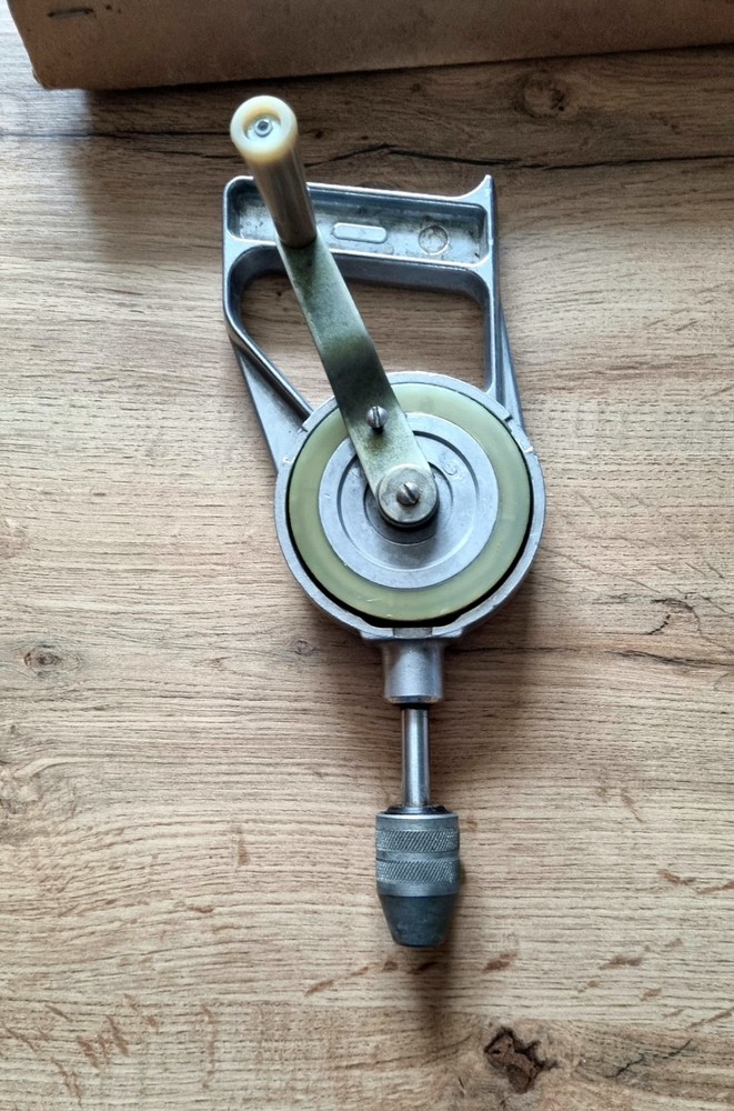Vintage Hand Drill Ussr Soviet 80s'