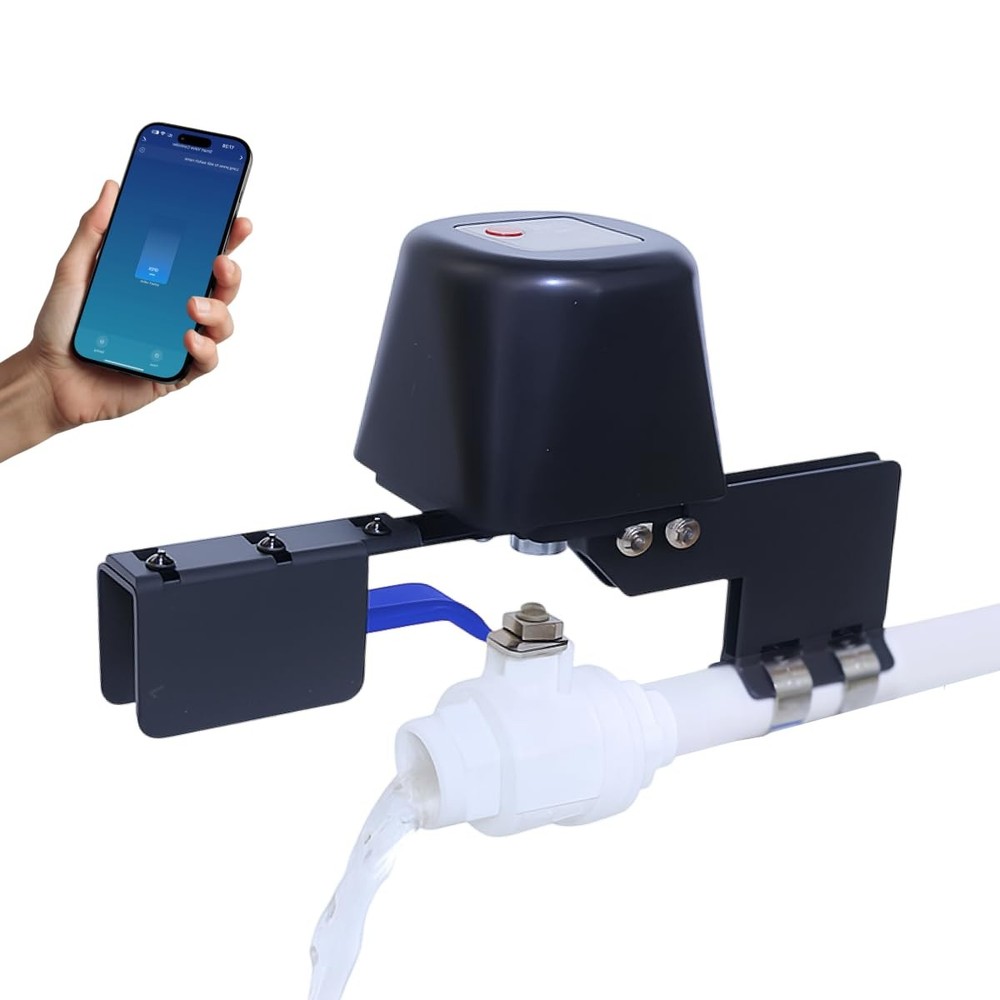 Valve Controller , Wi-Fi Water Shutoff Controller, Tuya & Life App Control, w...