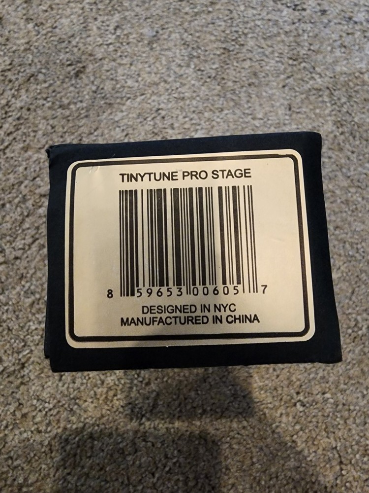 TinyTune Pro Stage guitar pedal New