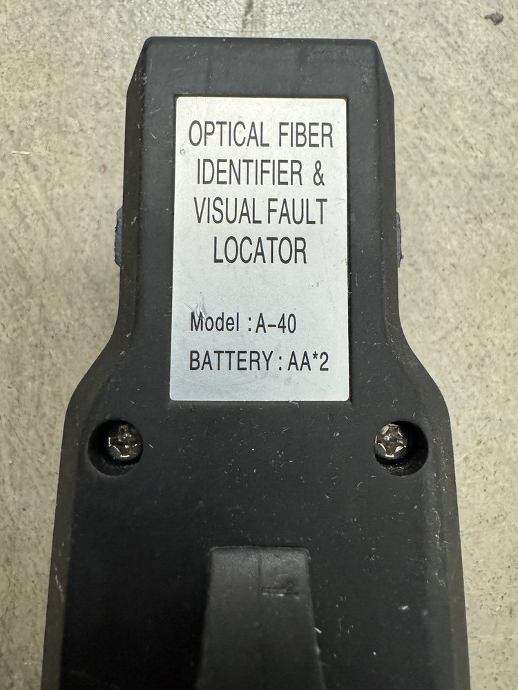Optical Fiber Identifier & Visual fault locator A-40