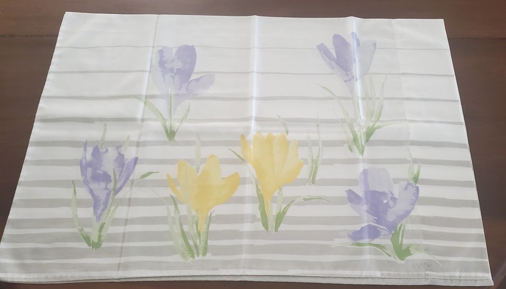 Vintage Pillowcases x 5 -Mix & Match - Blue Tones - Solid - Shells - Floral