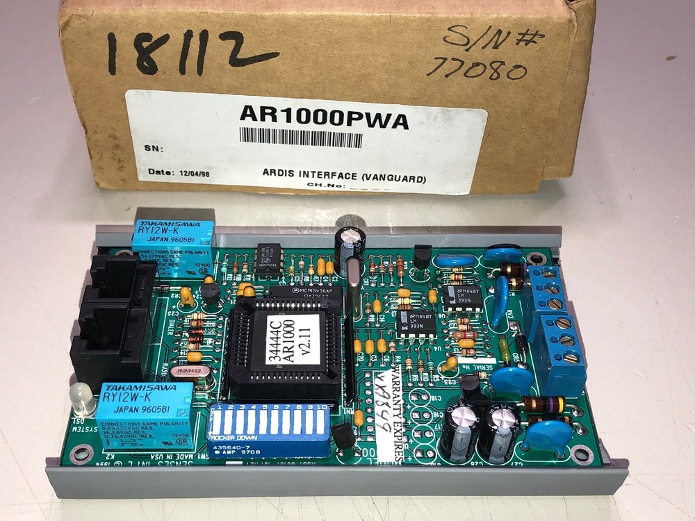 RADIONICS AR1000PWA UNIVERSAL ARDIS INTERFACE MODULE ALARM COMMUNICATION