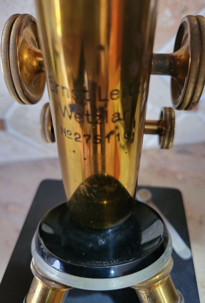 Ernest Leitz Wetzlar Microscope--1929