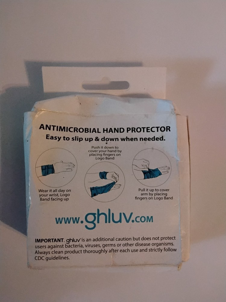 Antimicrobial Hand Protector Size S/M 4ct