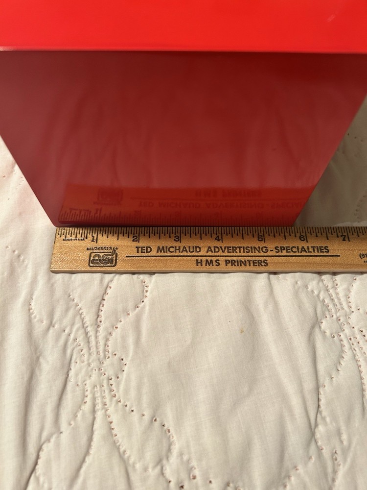 Jonathan Adler Tissue Box Cover Red