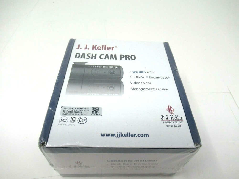 J.J. Dash Cam Pro SEALED *BRAND NEW*